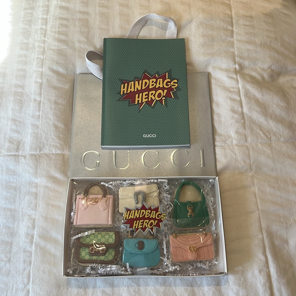 Gucci Handbag Hero cookie Set with Pastel Colors